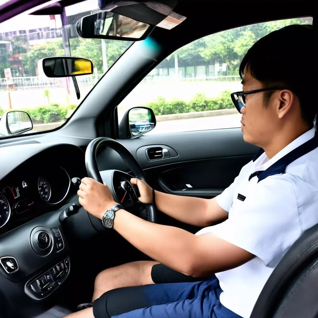 Học lái xe ô tô tại Hà Nội