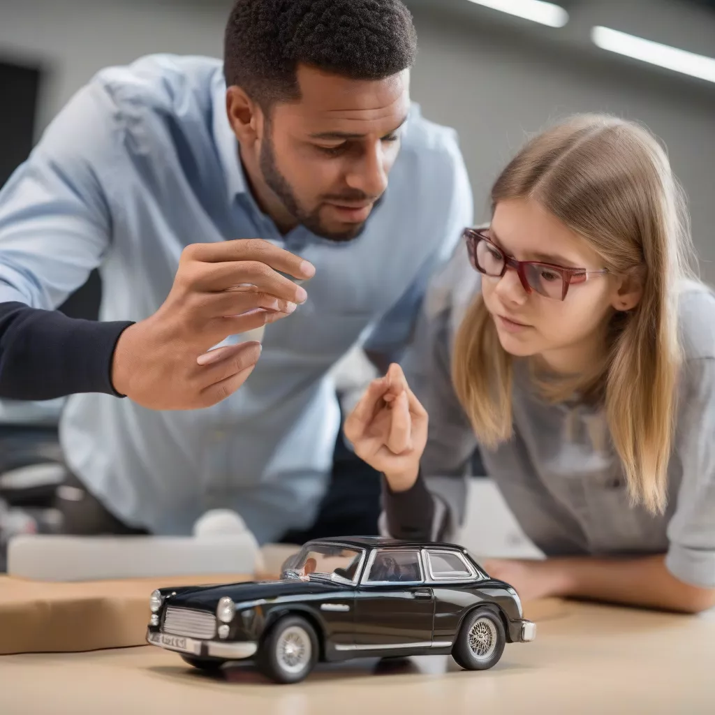 Giáo viên hướng dẫn học viên học lái xe ô tô tại Quận 6