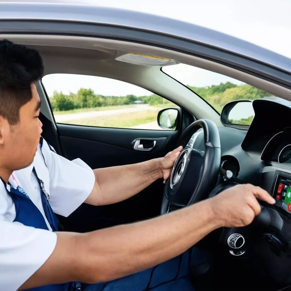 Học lái xe ô tô