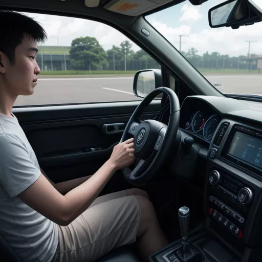 Truck Driving Lesson