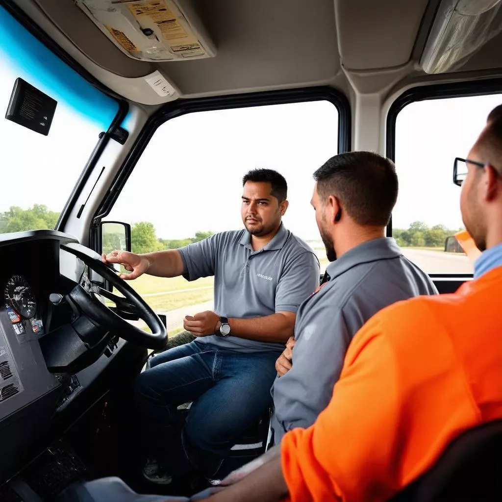 Học lái xe tải