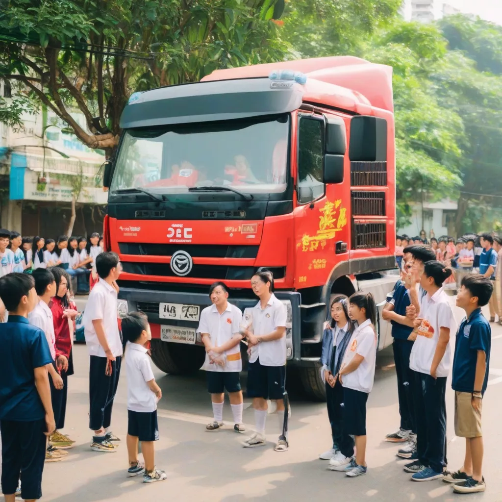 Truck driving school in Hanoi