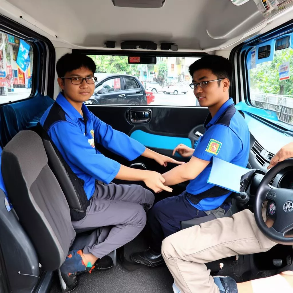 Học lái xe tải tại Hà Nội