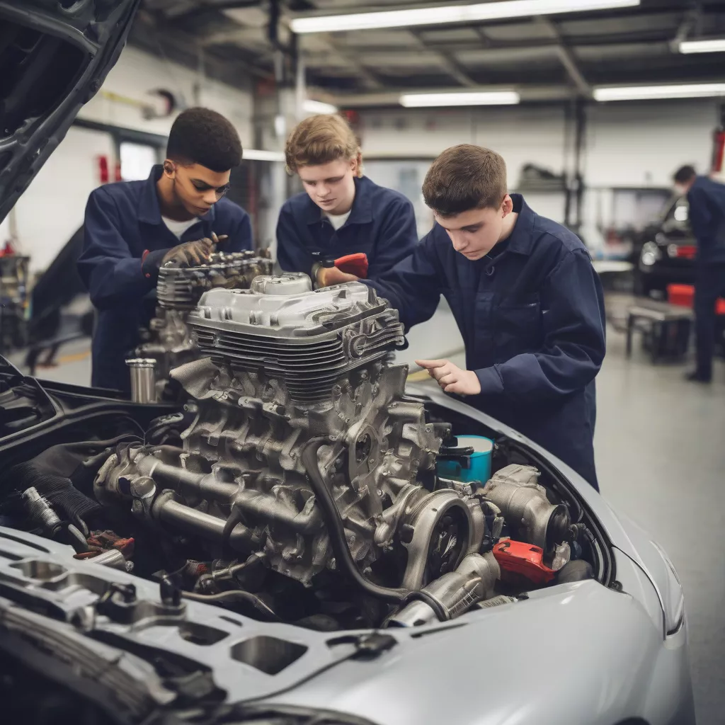 Học nghề kỹ thuật ô tô