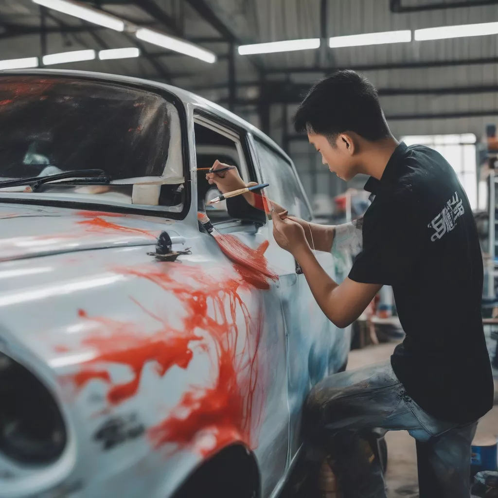 Học Nghề Sơn Ô Tô: Nắm Bắt Cơ Hội Nghề Nghiệp "Vàng" Tại Hà Nội