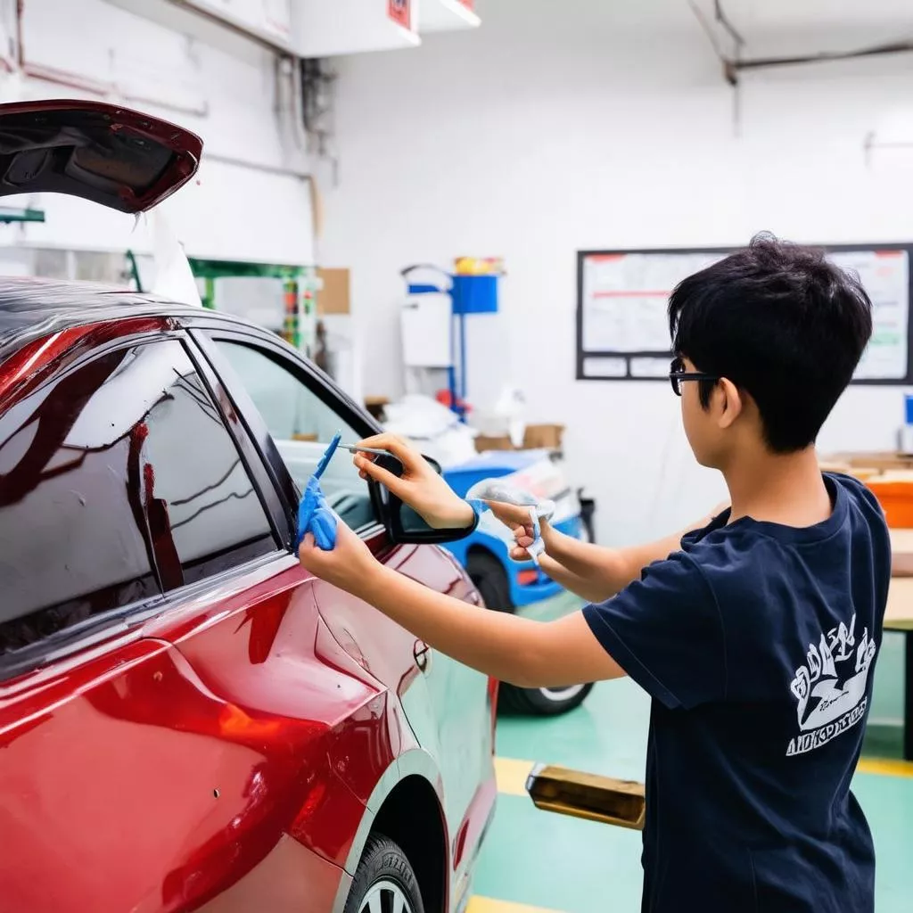 Học nghề sơn ô tô ở Hà Nội: Nắm bắt cơ hội việc làm hấp dẫn