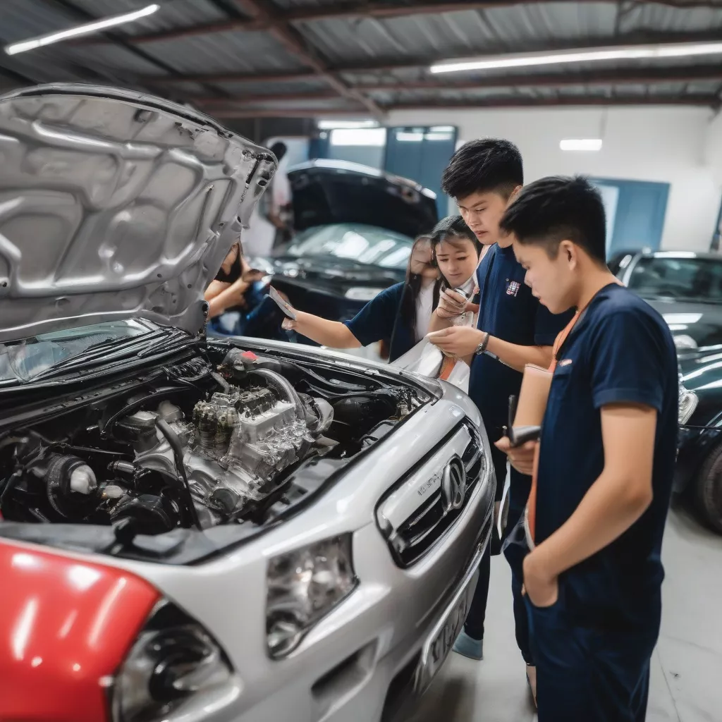 Học sửa chữa ô tô tại Hà Nội