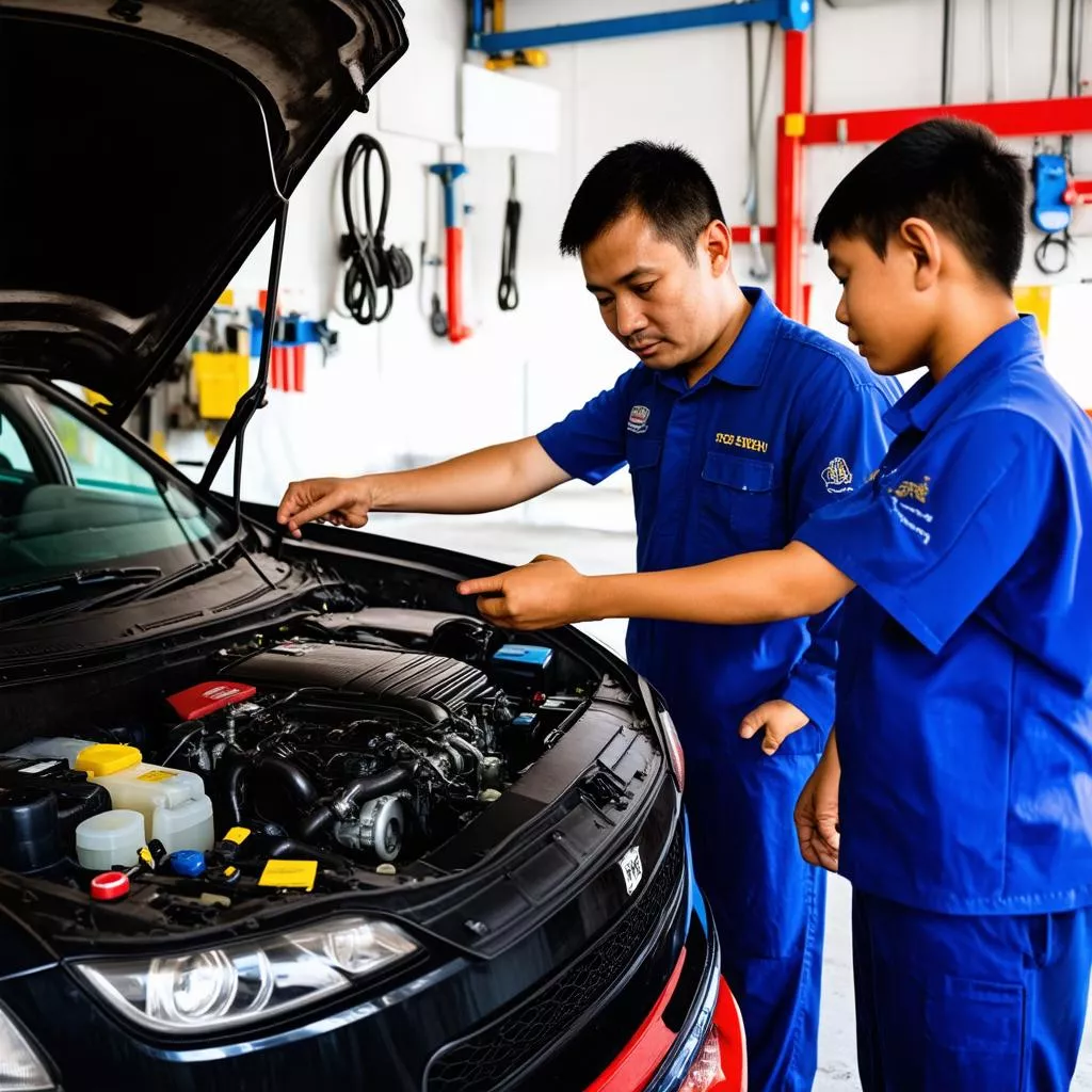 Nắm Bắt Cơ Hội Nghề Sửa Ô Tô Tại TP.HCM: Học Ở Đâu Uy Tín?