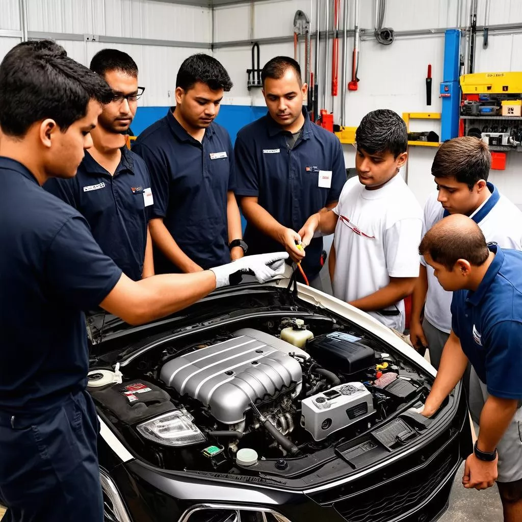 Learning about car structure