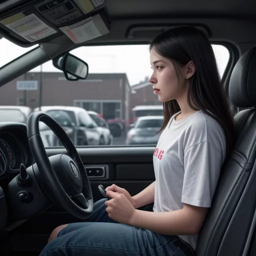 Học viên đang luyện thi sát hạch lái xe tải