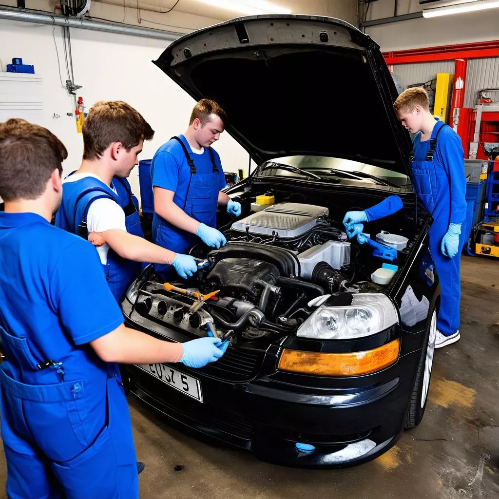 Học Sửa Chữa Ô Tô Tại Hải Phòng - Nắm Bắt Cơ Hội Nghề Nghiệp Bền Vững