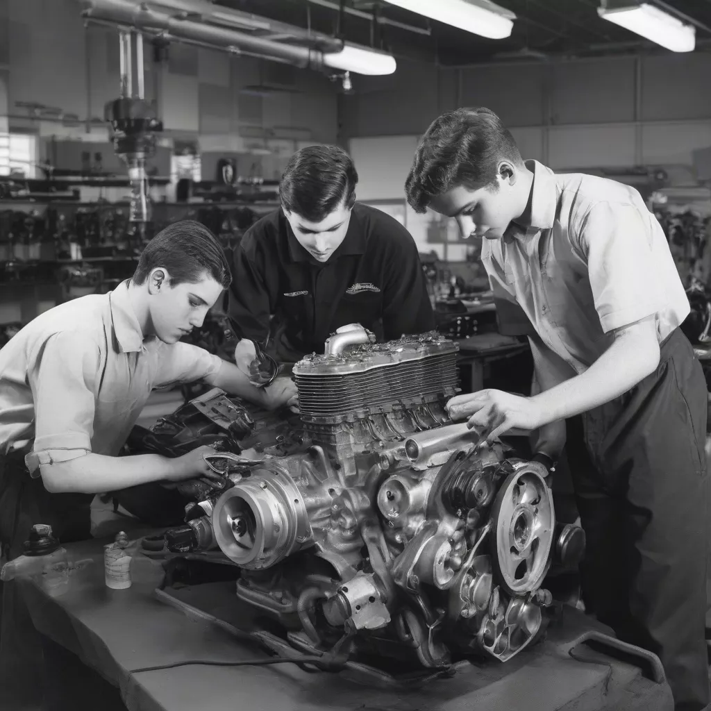 Học viên kỹ thuật ô tô