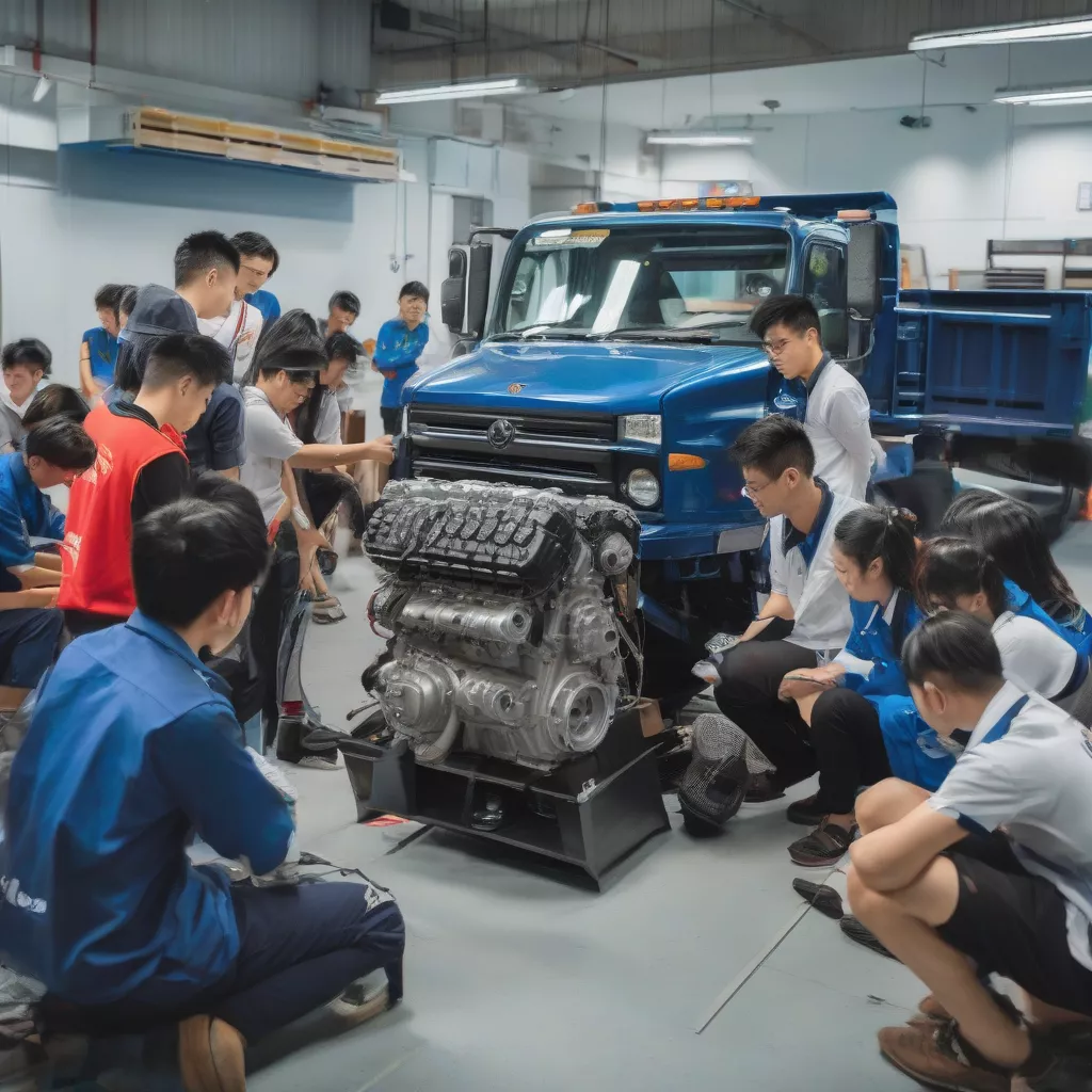 Truck Driving Student at Xe Tai Ha Noi