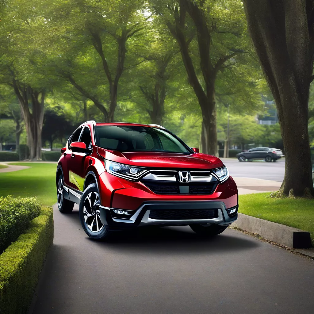 Honda CRV 2018 màu đỏ
