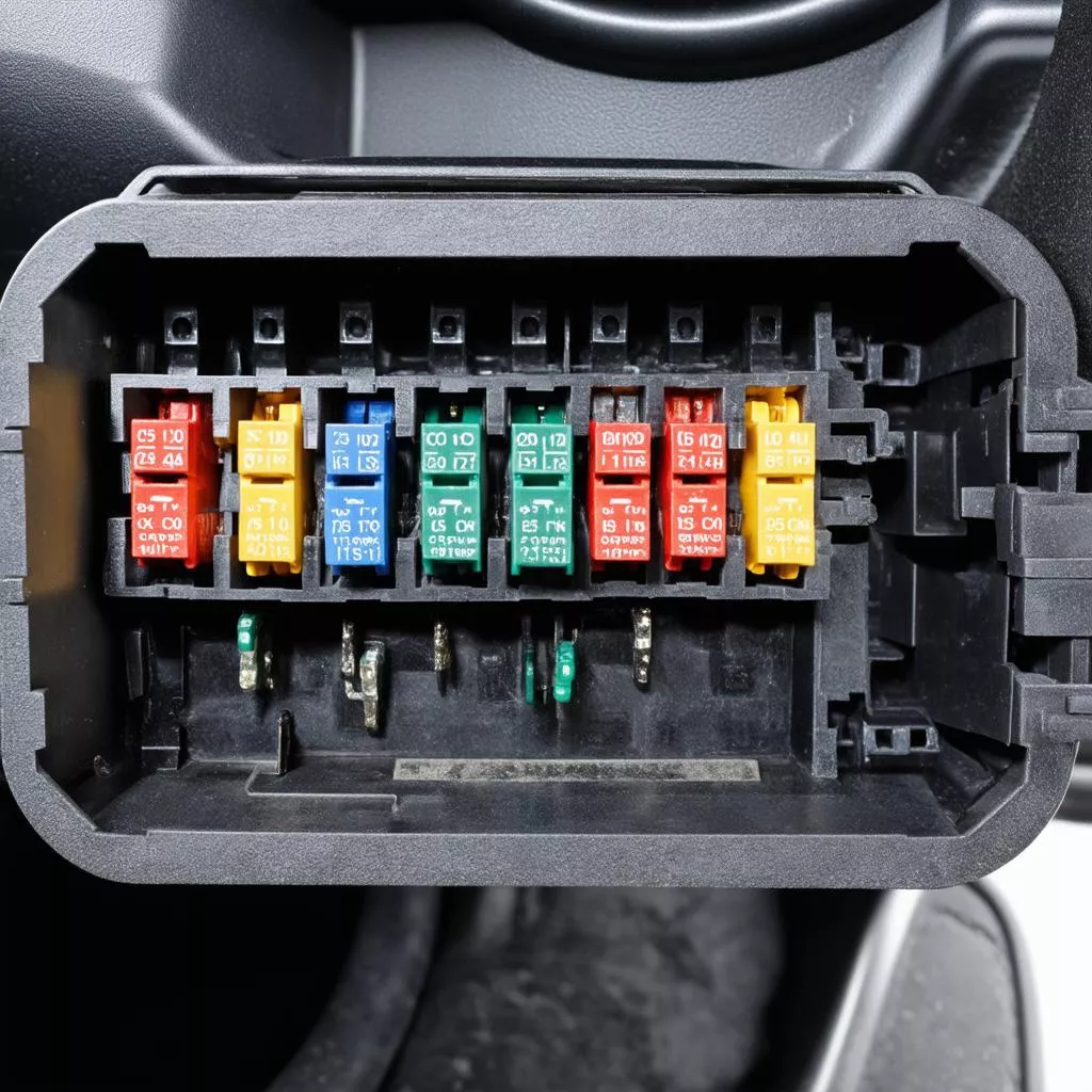 Scatola fusibili auto