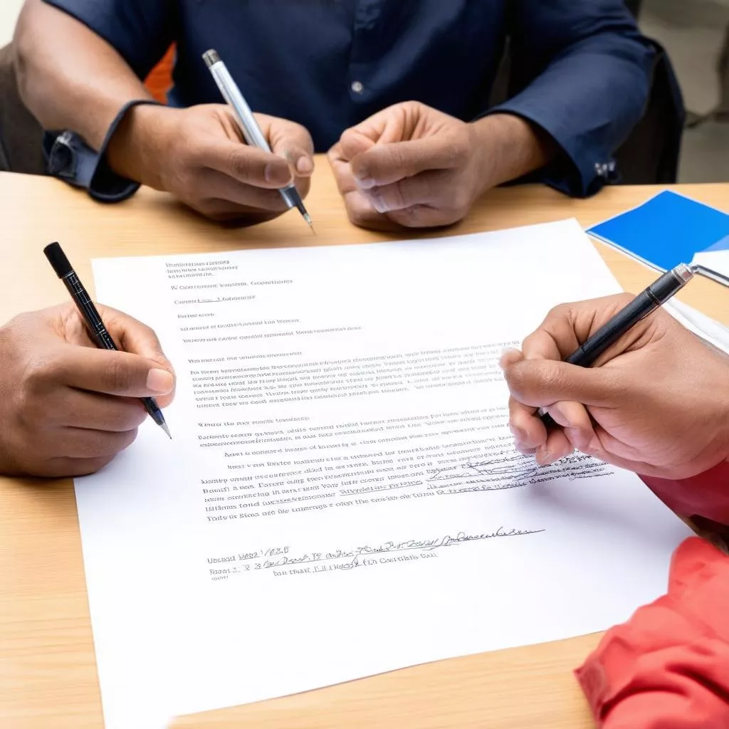 Hướng Dẫn Chi Tiết Về Hợp Đồng Bán Xe Ô Tô Đã Qua Sử dụng