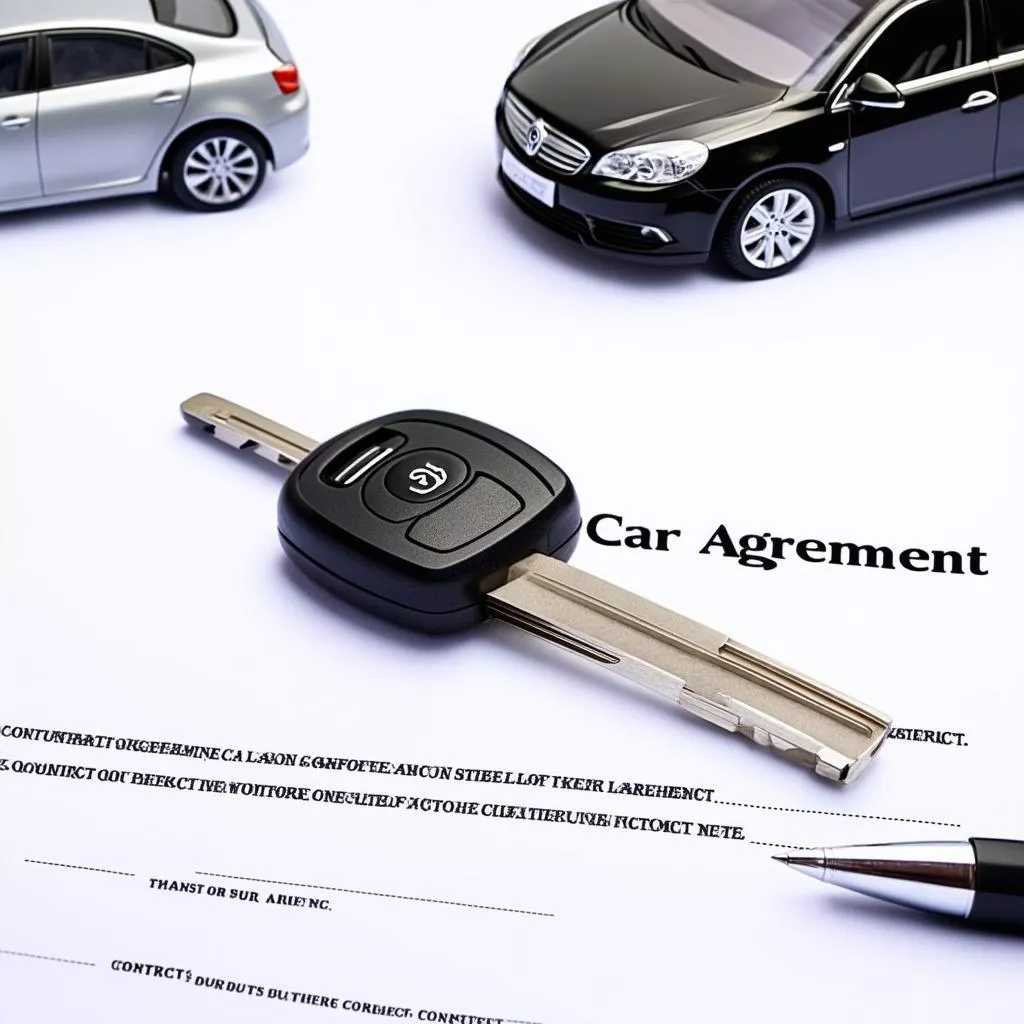 Car title loan contract