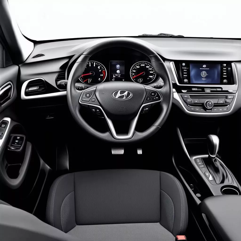 Nội thất Hyundai Accent 2018