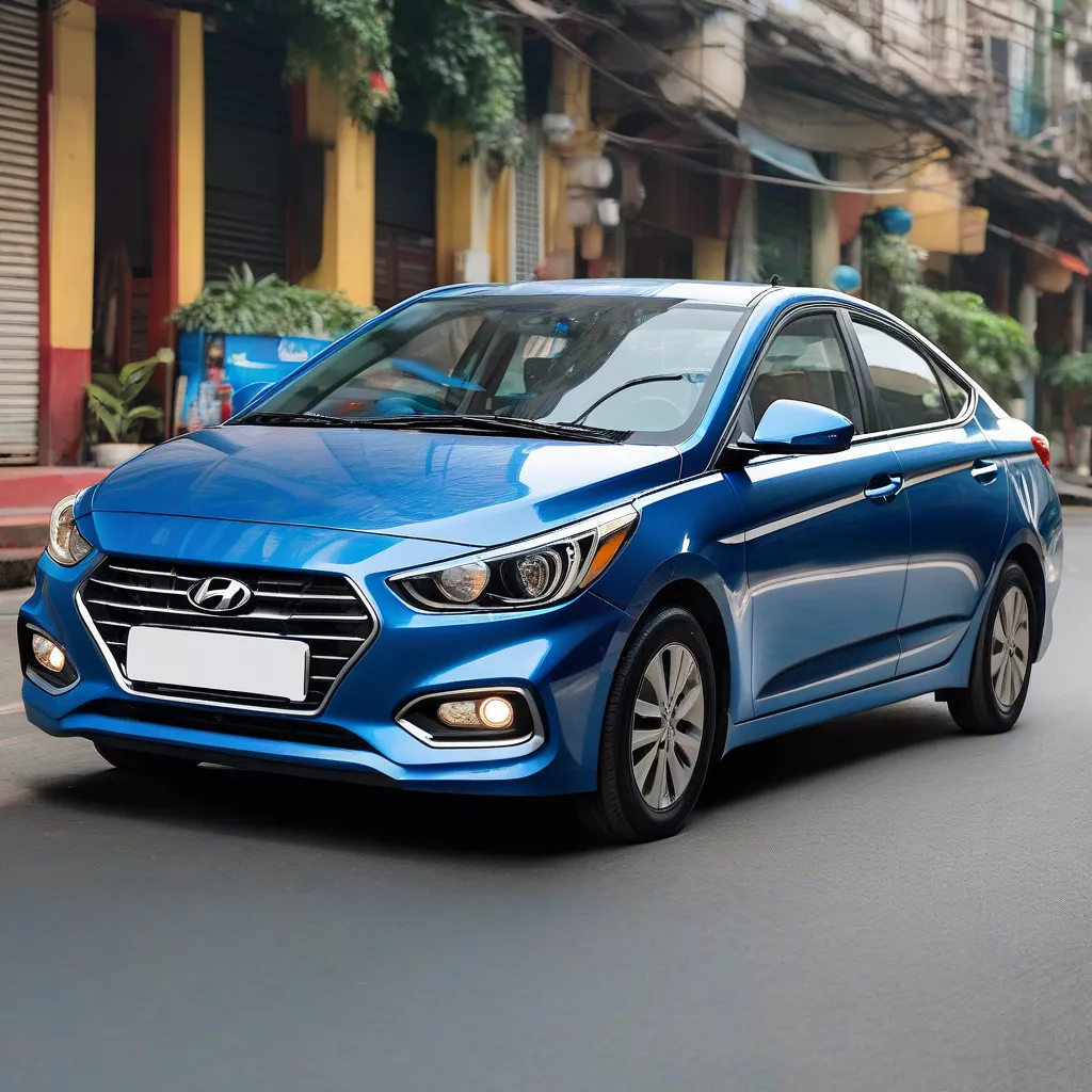 Giá xe ô tô Accent Blue: Lựa chọn kinh tế cho người tiêu dùng Hà Nội