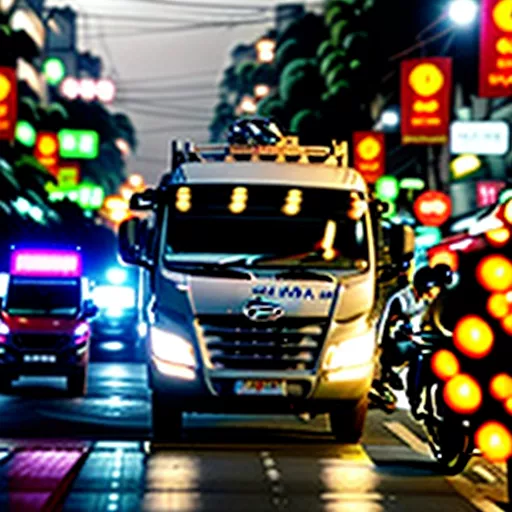 Hyundai BE: Hanoi's Leading Light Truck