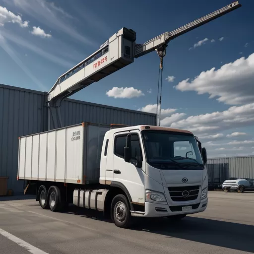 현대 HD72 유니크 URV344 윙바디 크레인