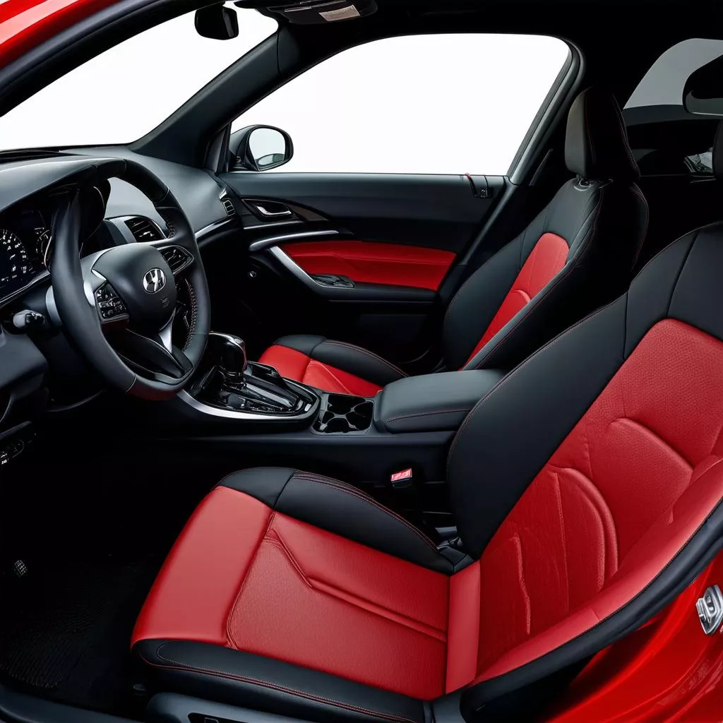 Nội thất xe Hyundai Kona