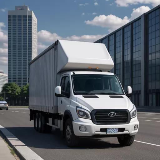 Esterno del camion Hyundai Mighty EX8 GT S2 7 tonnellate cassonato