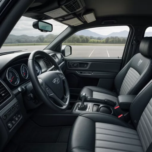 Hyundai Mighty HD700 7 tấn thùng bảo ôn nội thất