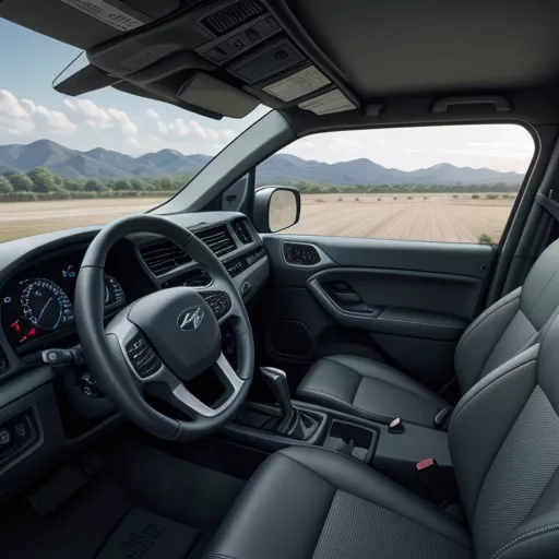 Hyundai New Mighty 110XL Nội Thất