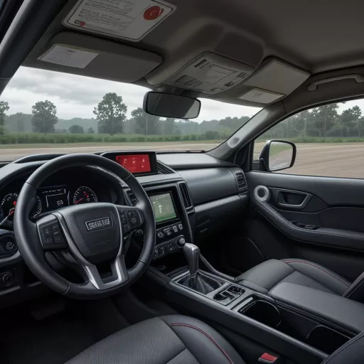 Isuzu GVR 1 Cầu 280PS 34 Tấn nội thất