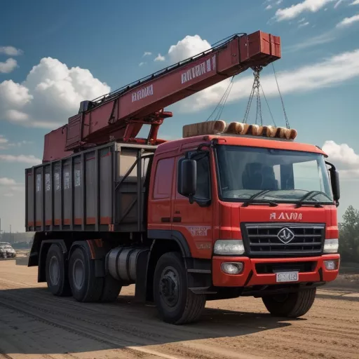 Giá Xe Tải Kamaz 12.5 Tấn Gắn Cẩu Dinex 5 Tấn 4 Khúc - 65117: Vua Công Trường Mới