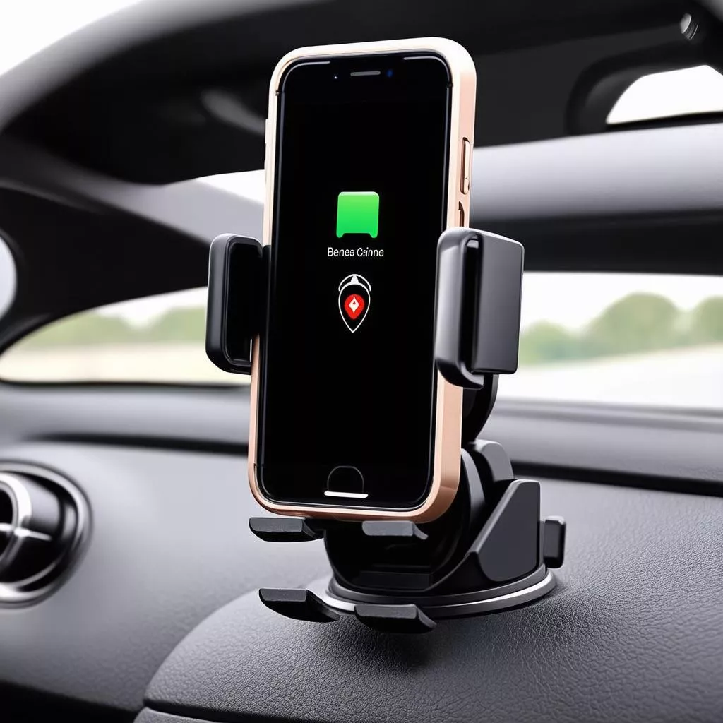 Kẹp điện thoại trên ô tô đa năng