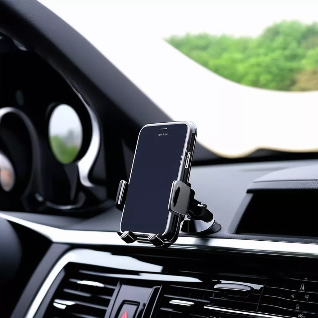 Kẹp điện thoại trên ô tô: Vật dụng nhỏ - Lợi ích to cho bác tài