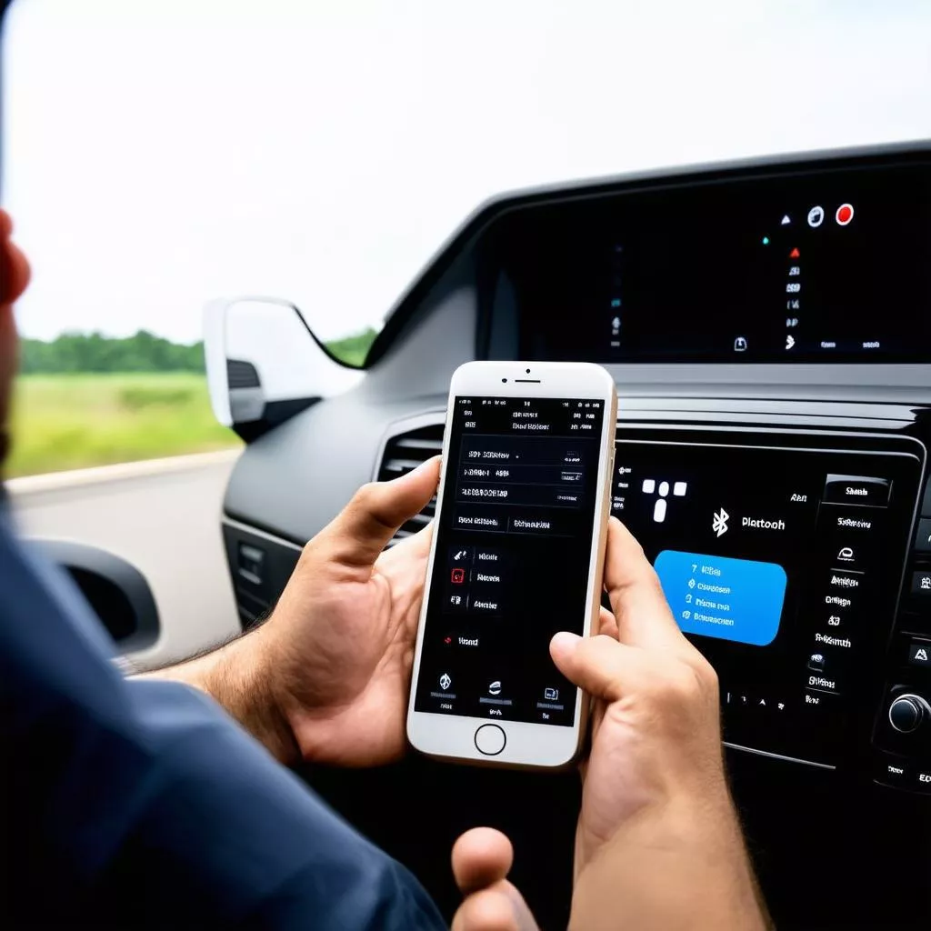 Connecting Bluetooth with a truck