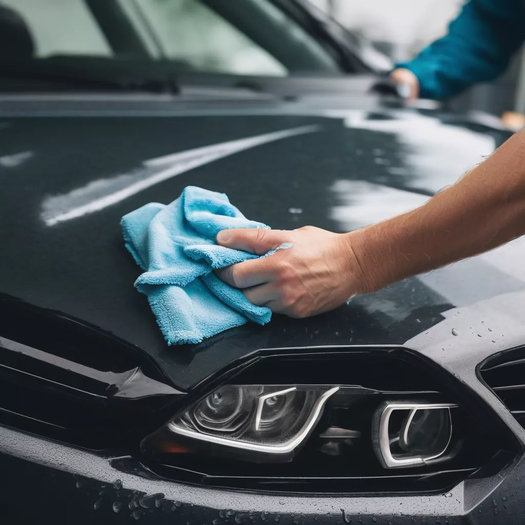 Microfiber car wash cloth