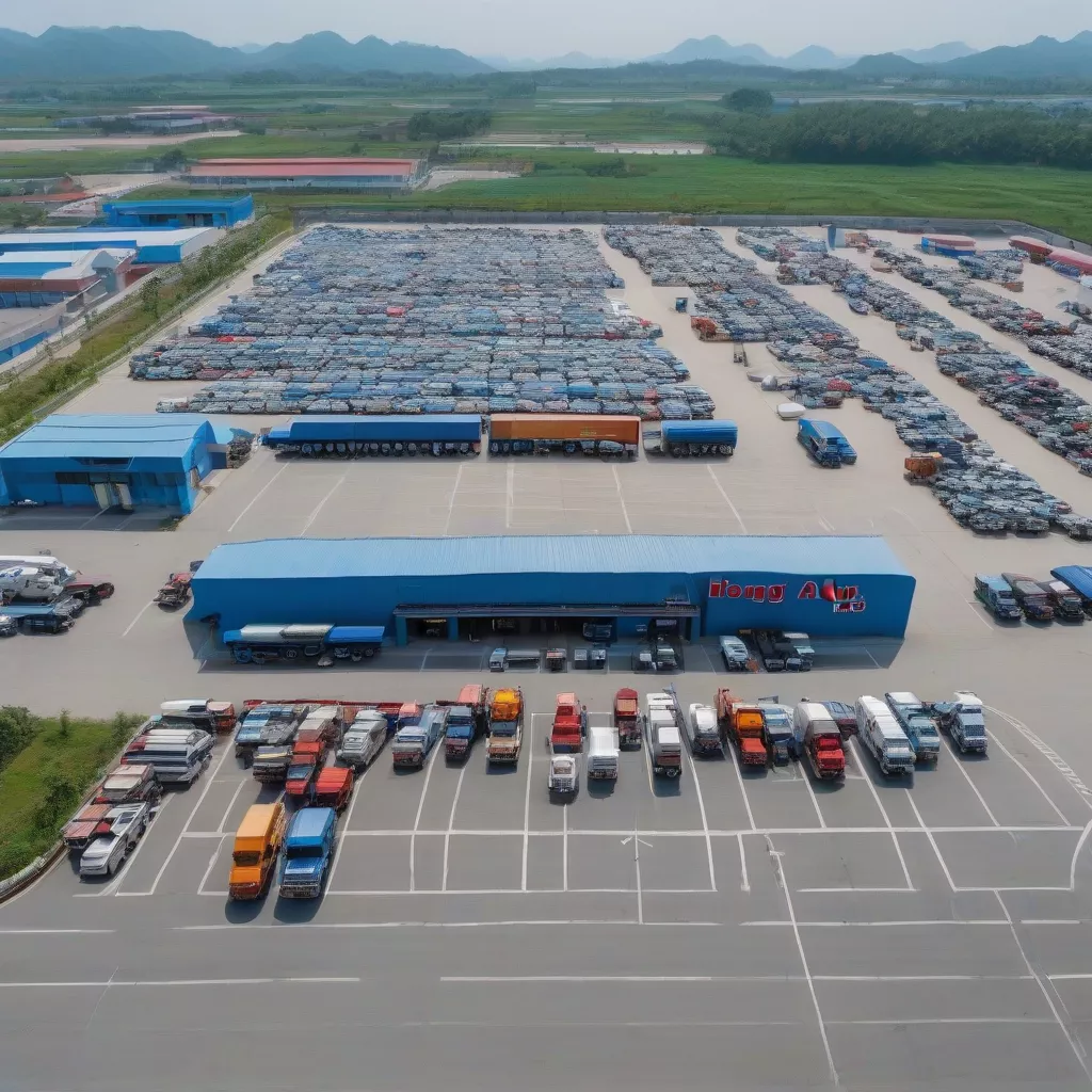 Kho xe tải Hoàng Long