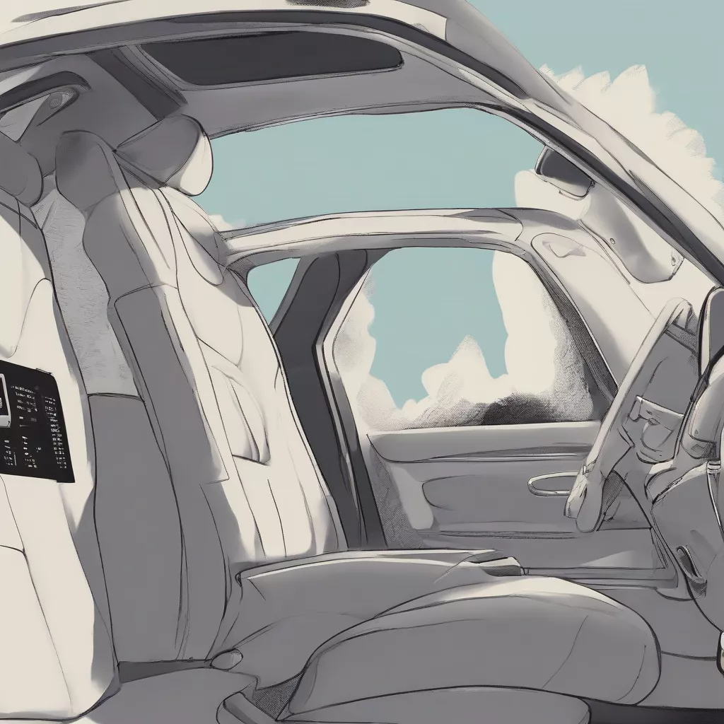 Khoảng cách tựa đầu ô tô