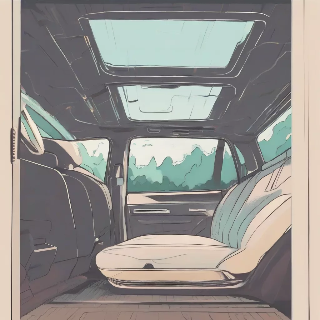 Không khí trong lành bên trong xe ô tô