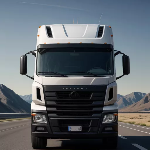 Khu mui xe tải hiện đại