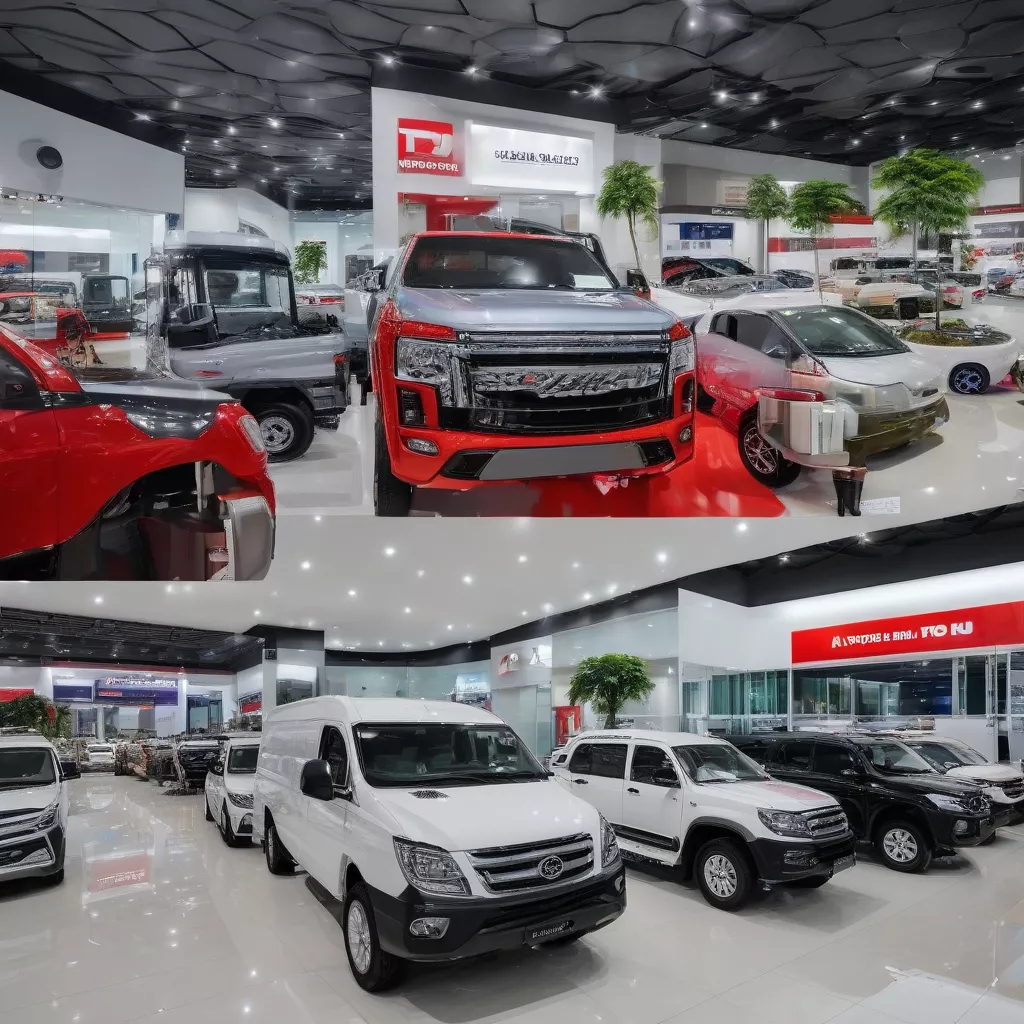 河内 Trường Hải 汽车公司现代化区域