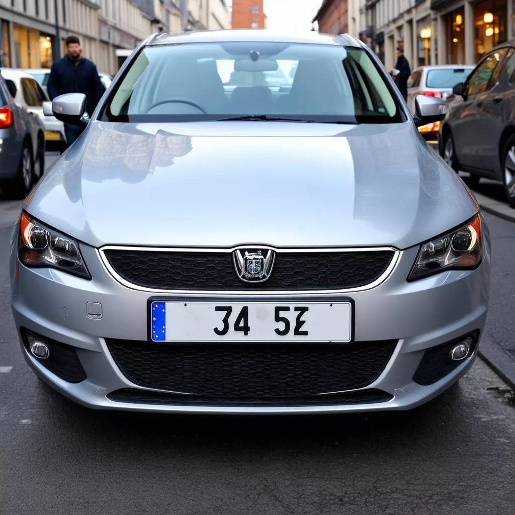 European License Plate Frames for Trucks