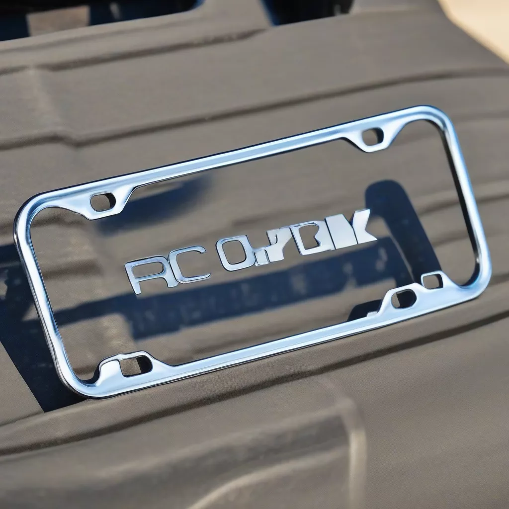 Stainless Steel License Plate Frames for Cars in Hanoi