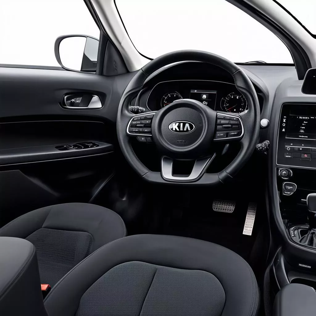 Kia Soluto nội thất