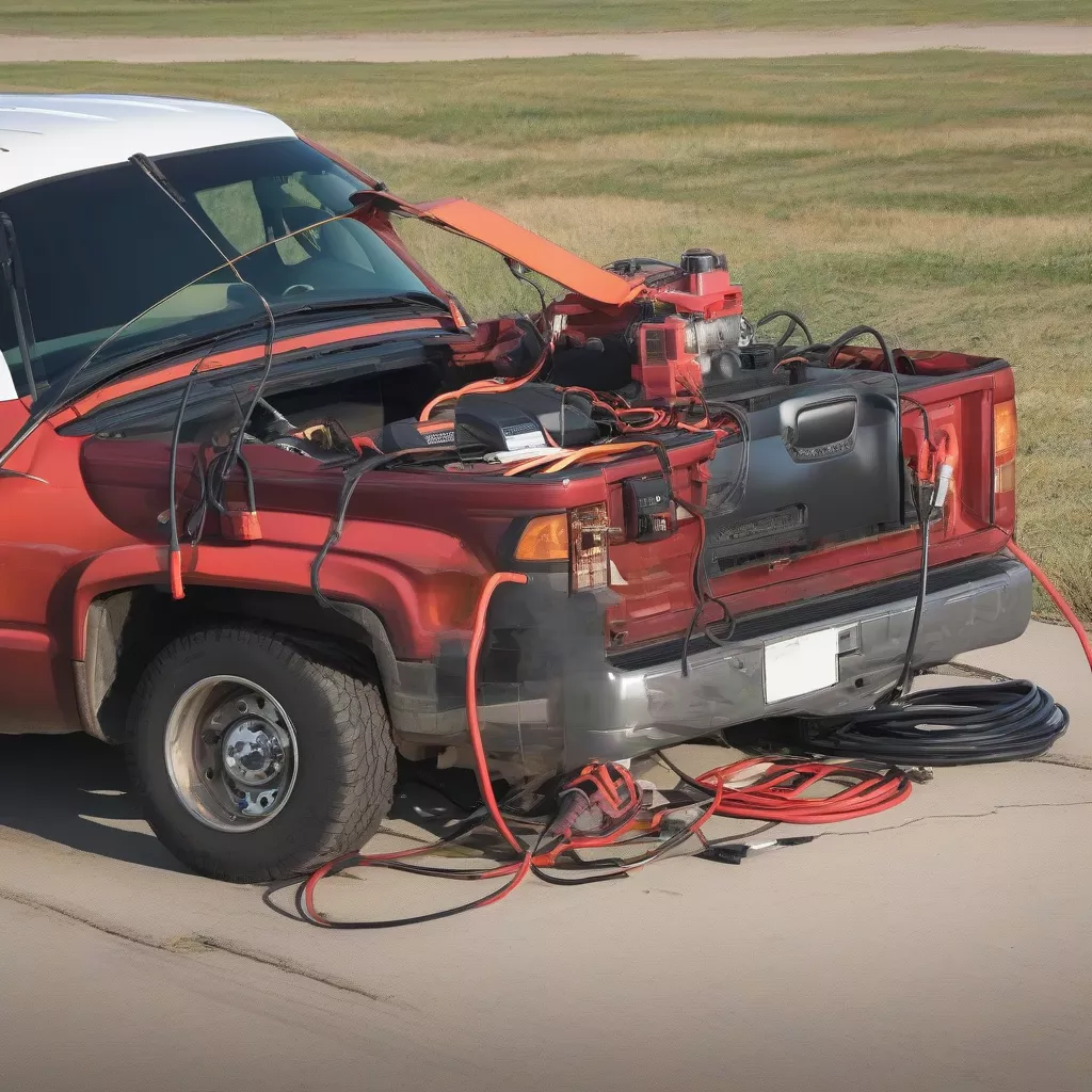 Kích bình xe tải