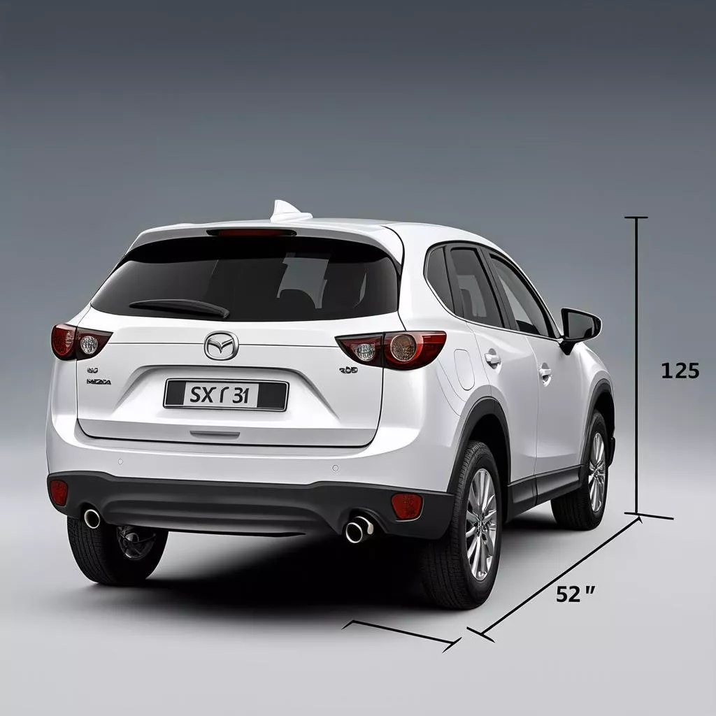 马自达CX5车身尺寸：新手购车指南