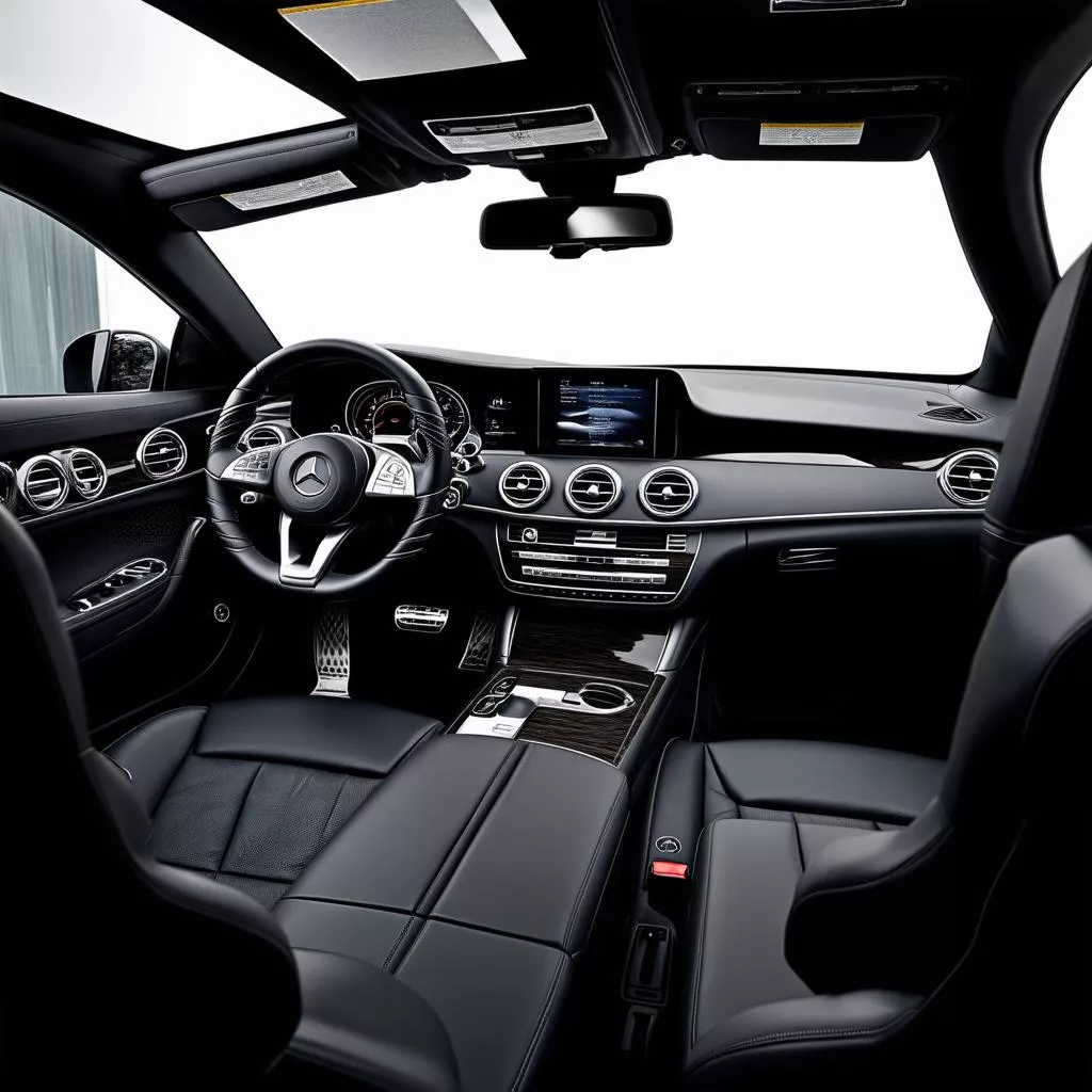 Spacious car interior dimensions