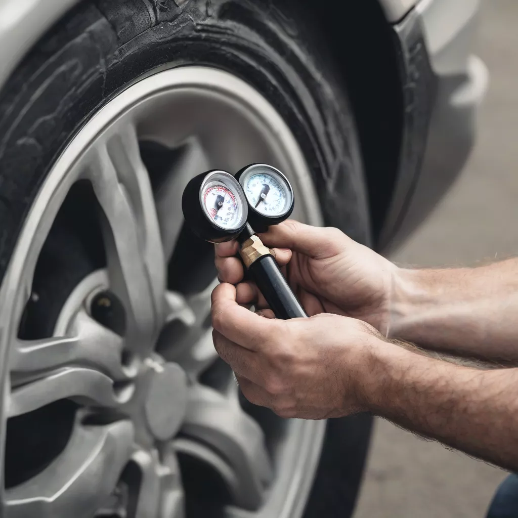 Reifendruck prüfen