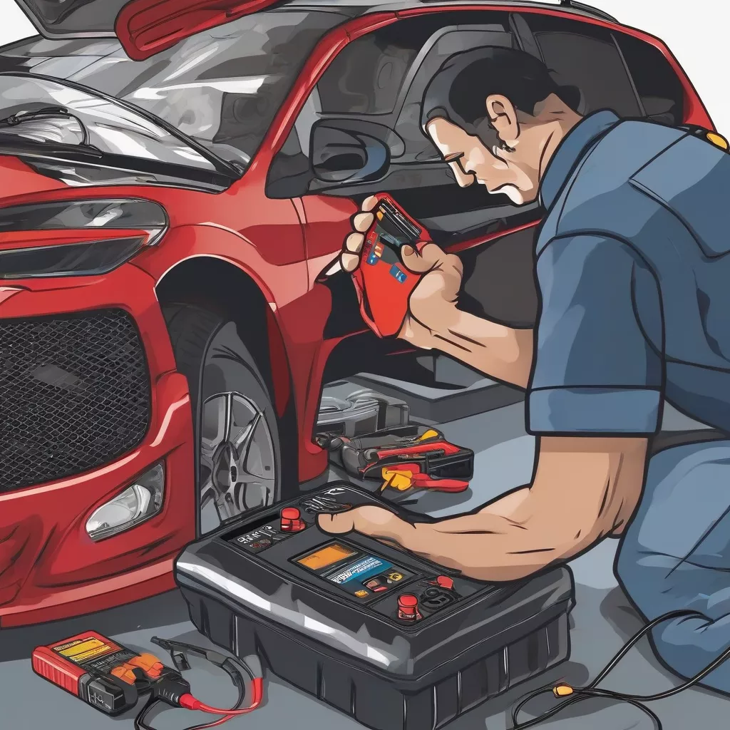 Car Battery Inspection