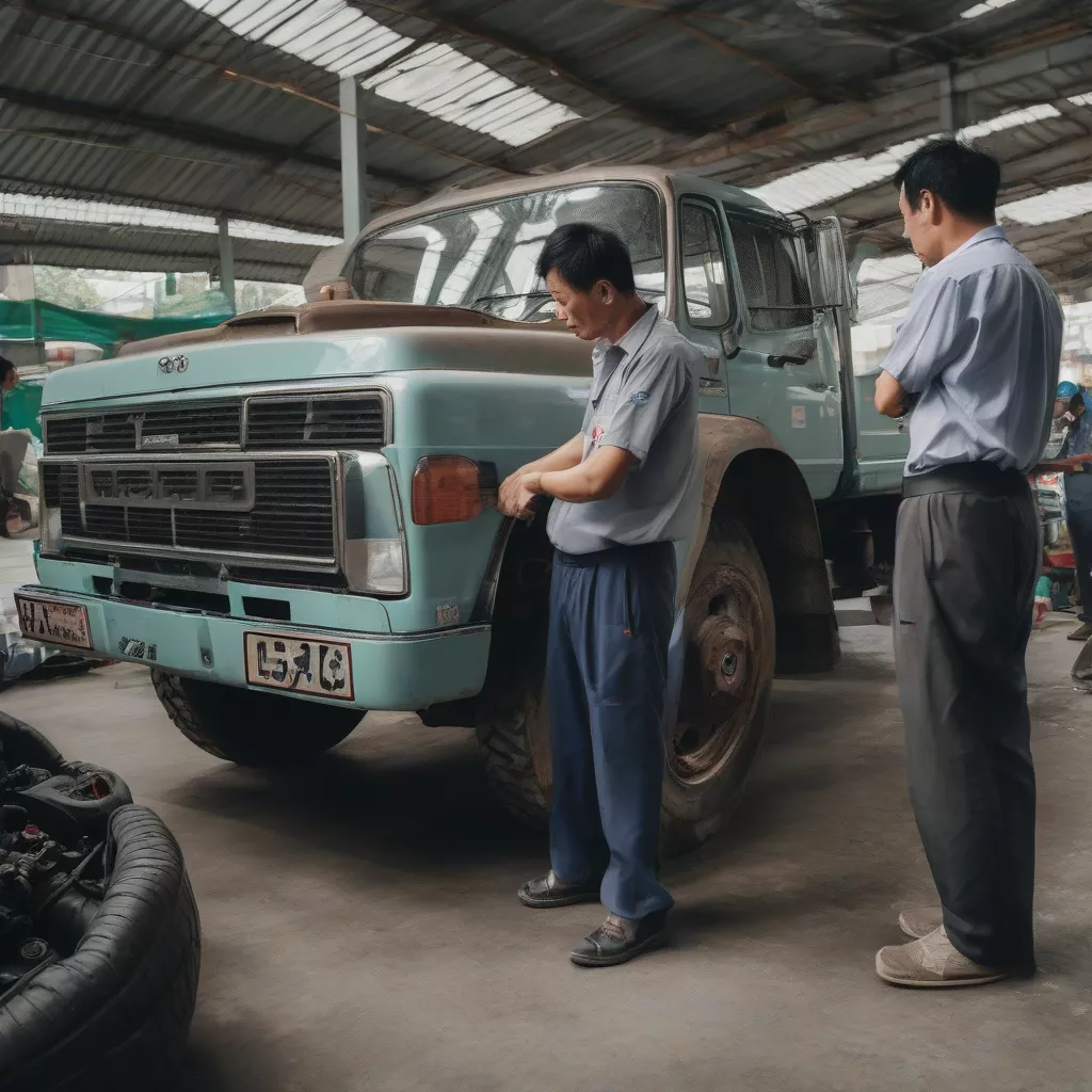 Kiểm Tra Chủ Xe Tải Cũ