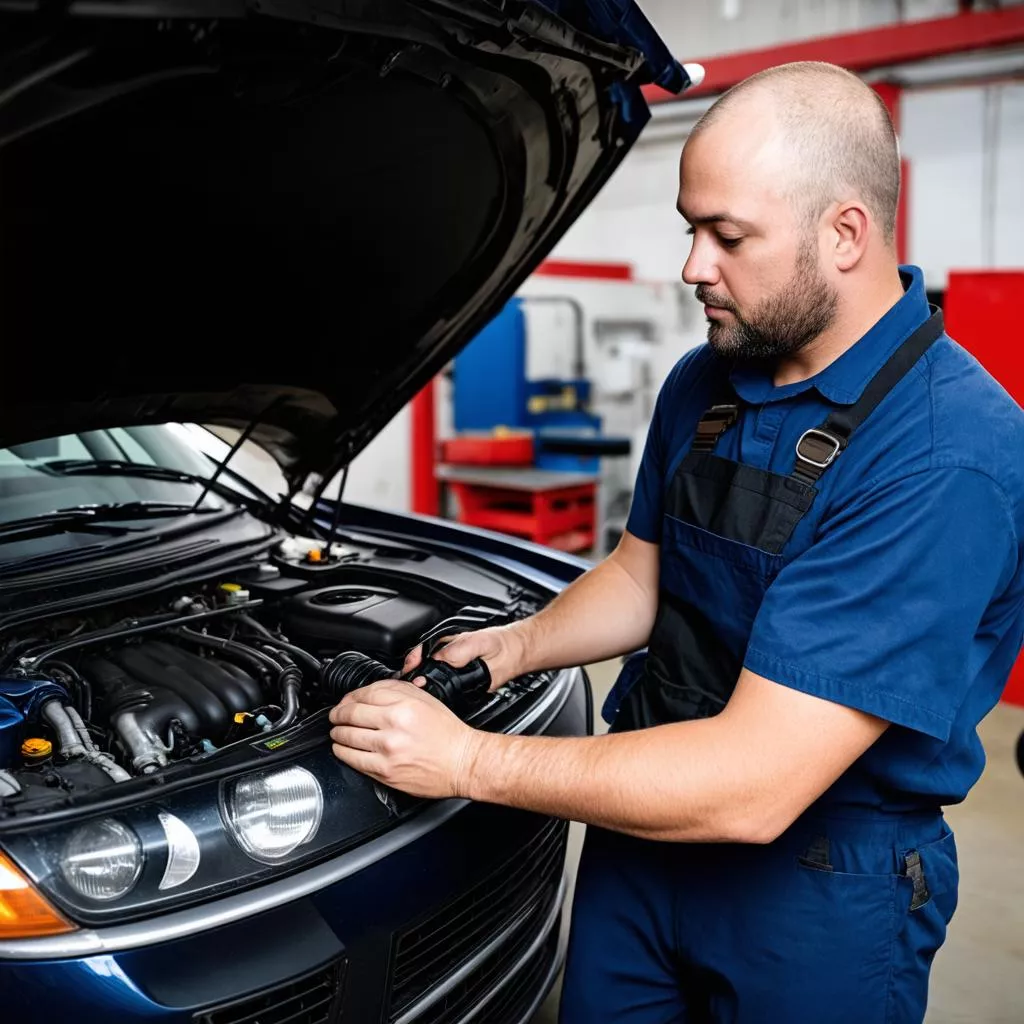 Kiểm tra động cơ ô tô